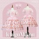 Strawberry Witch Rabbit In The Rose Garden Skirt, JSK and One Piece(Full Payment Without Shipping)